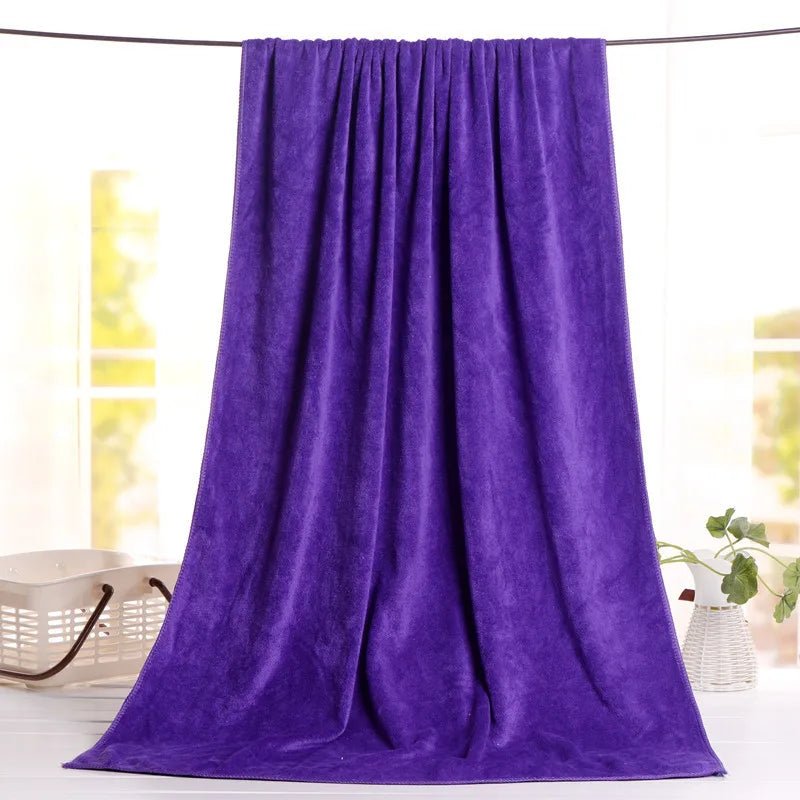 Baths Towel Quick - dry Home Hotel Large Size Beach Bath Towels for Adults - silverfoxgoods